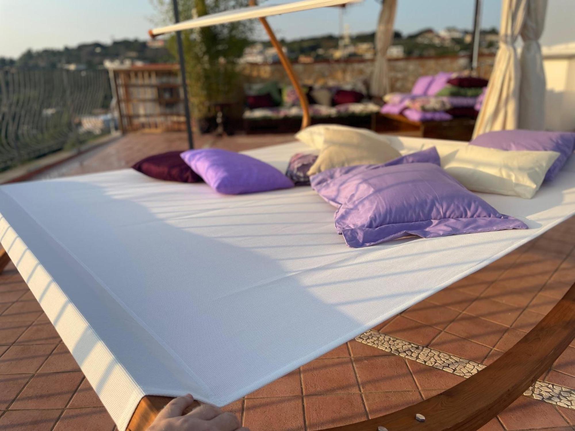 Domus Parva - Villa Con Bio-Piscina, Spa Privata E Appartamenti Panoramici Bacoli Esterno foto
